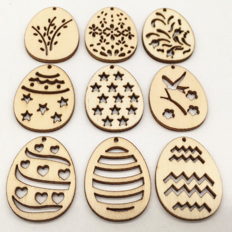 Happy Kids Education - 50 pçs corte a laser ovos