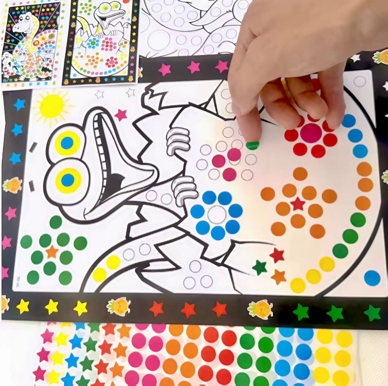 Happy Kids Education - 6/10 folhas/lote bonito dos desenhos animados