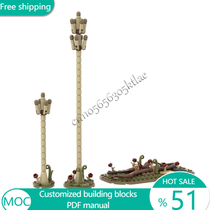 Kids Education Design - 150 pçs árvores prototaxites log paura