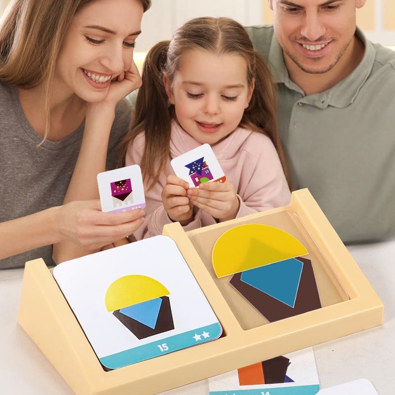 Kids Education Design - 1 Conjunto de Jogo Educacional de