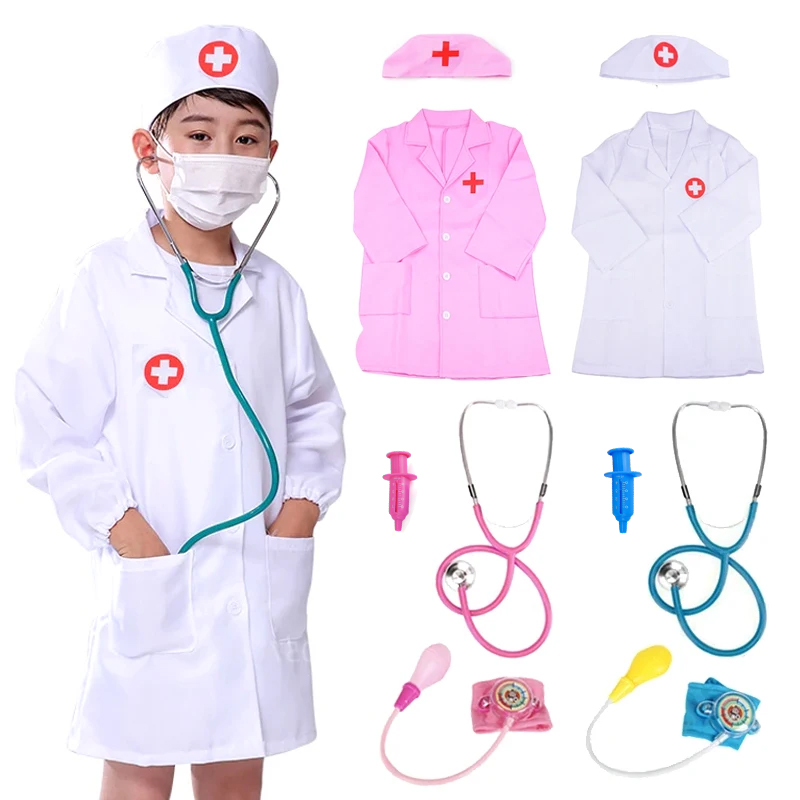 Kids Doctor Education - Crianças médico brinquedos fingir jogar papel