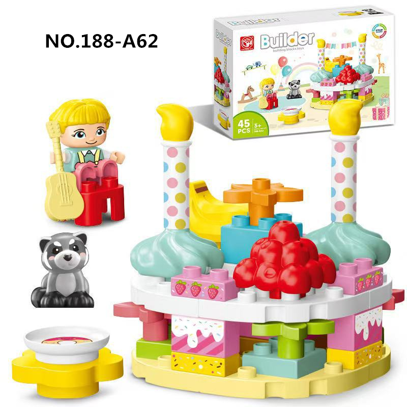 Happy Kids Education - 45 pçs/set criativo feliz aniversário bolo