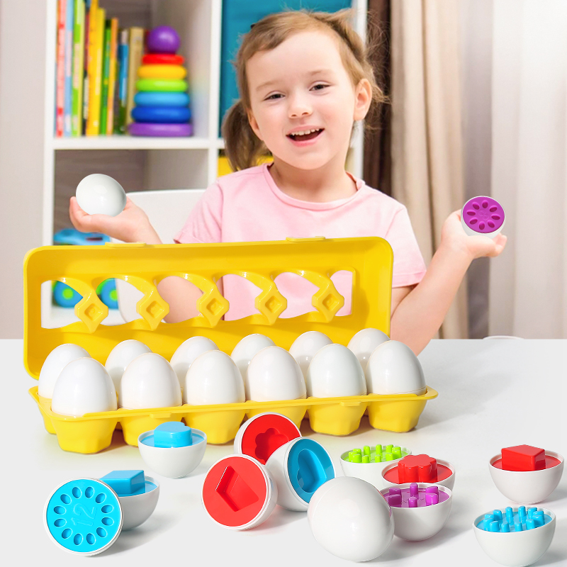 Kids Educational Game 3 - Ovos parafusos 3d quebra-cabeça montessori aprendizagem