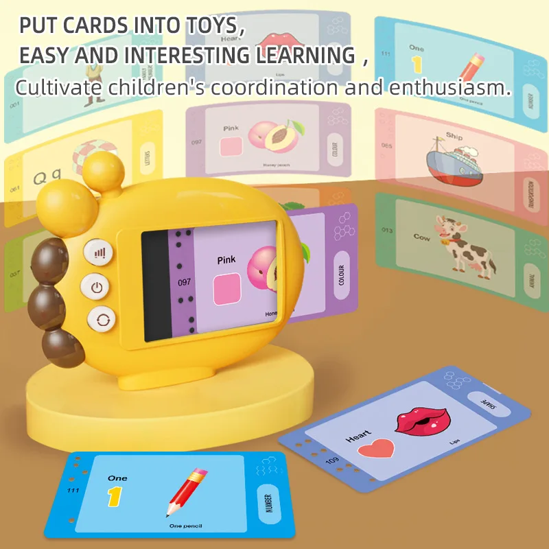 Girafa leitor de cartão flash  - Kids Educational Games Learn English avaliação e preço