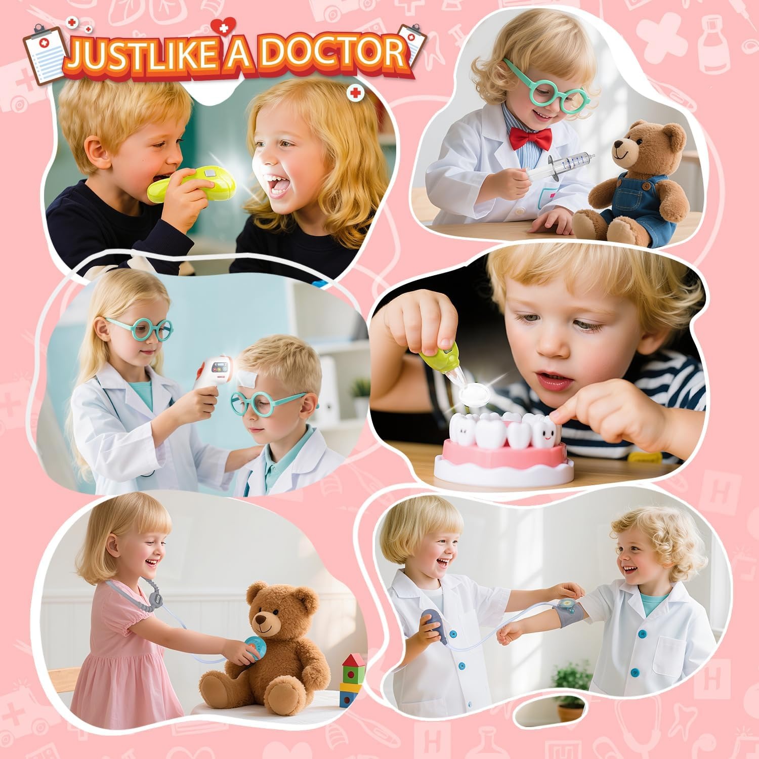 Conjunto de Brinquedo Médico D - Kids Doctor Education avaliação e preço