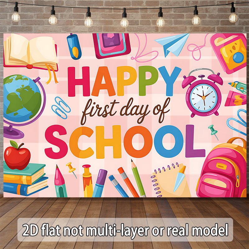 Tapeçaria de Parede Volta às A - Happy Kids Education avaliação e preço