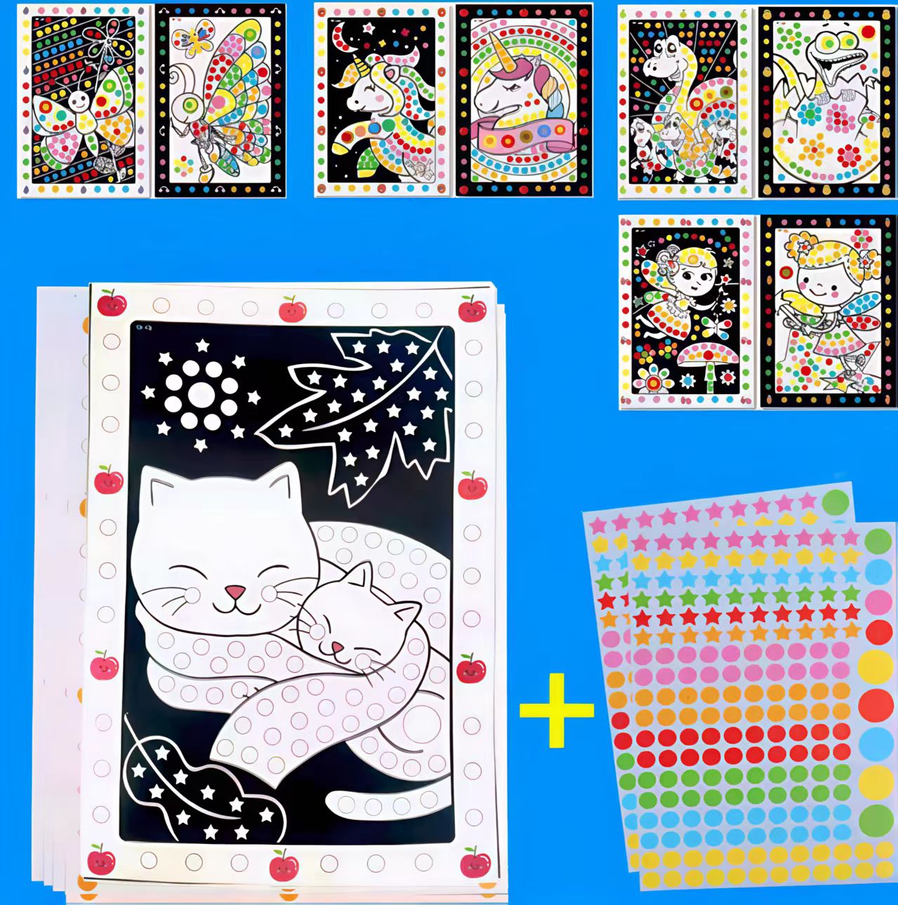 6/10 folhas/lote bonito dos de - Happy Kids Education avaliação e preço