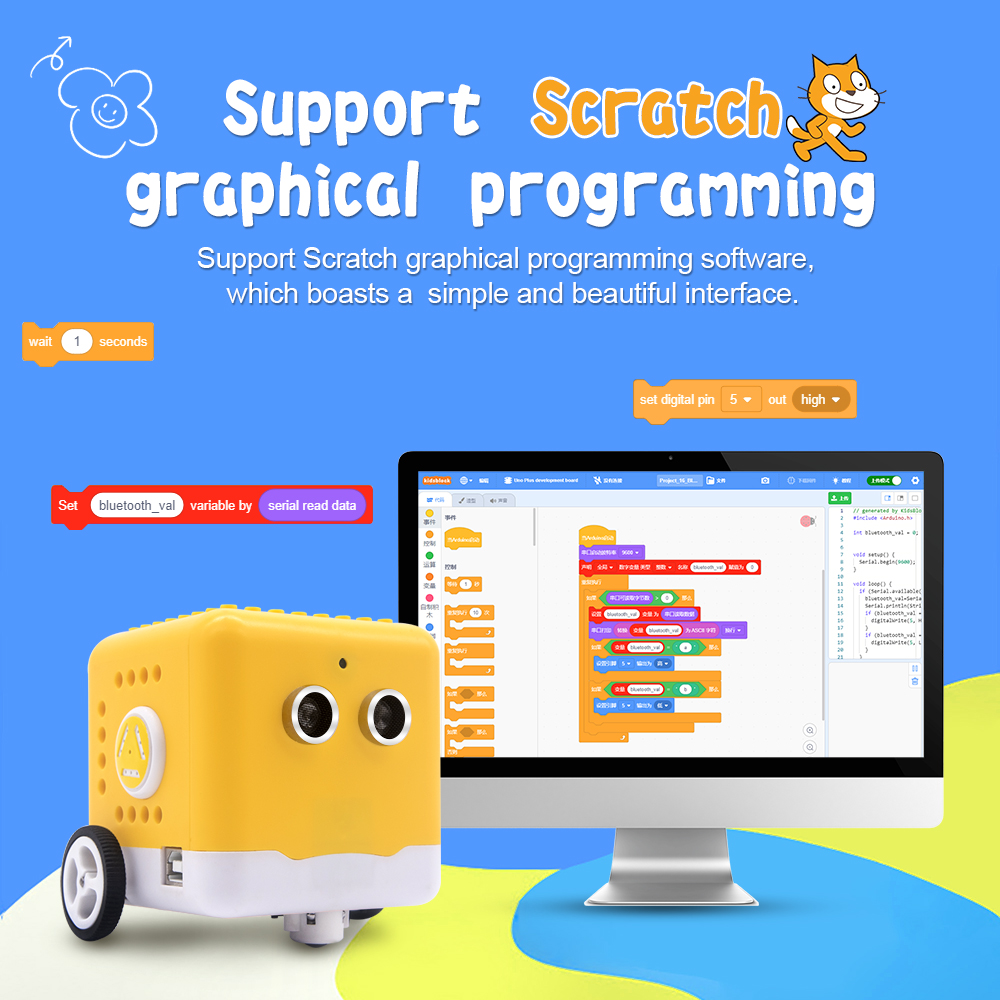 Kit robô programável kidsbits, - Kids Education Program avaliação e preço