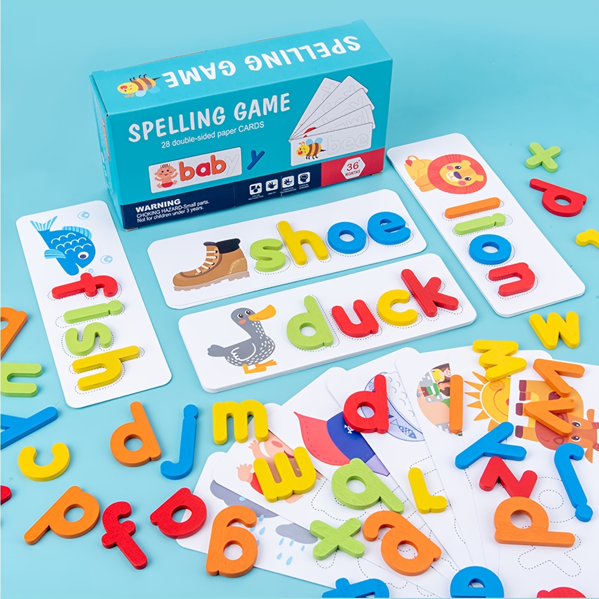Montessori alfabeto ortografia - Kids Educational Games Learn English avaliação e preço