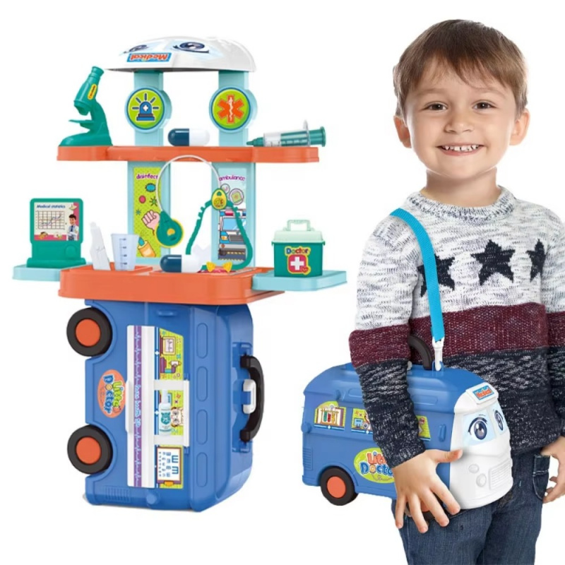 Crianças fingem simulação brin - Kids Doctor Education avaliação e preço