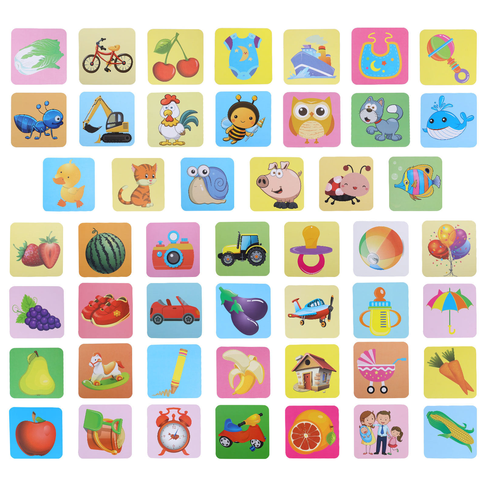 Cartões de Estímulo Visual par - Kids Education Design avaliação e preço