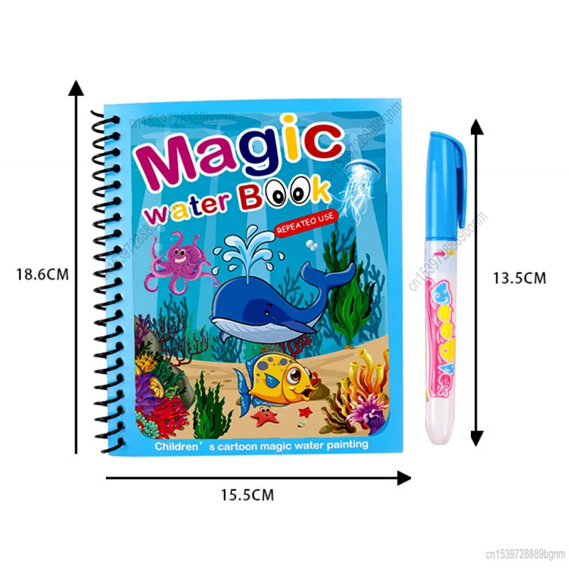 Pintura a água mágica dos dese - Educational Cartoon For Kids avaliação e preço