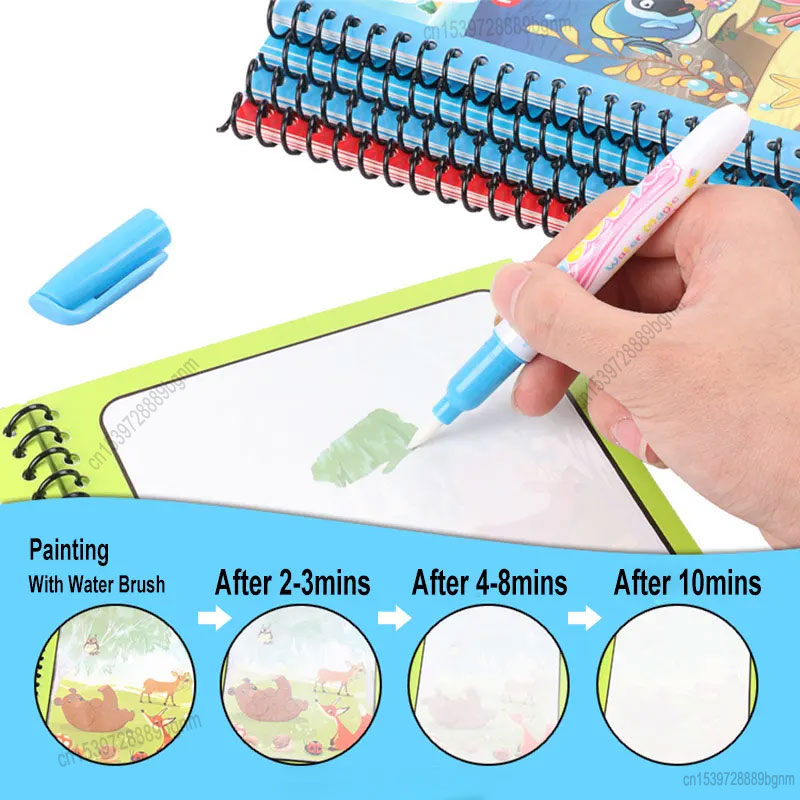 Pintura a água mágica dos dese - Educational Cartoon For Kids avaliação e preço