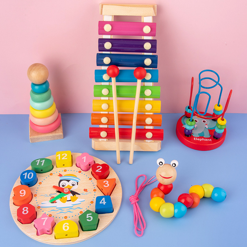 Montessori brinquedos do bebê  - Kids Educational Game 3 avaliação e preço