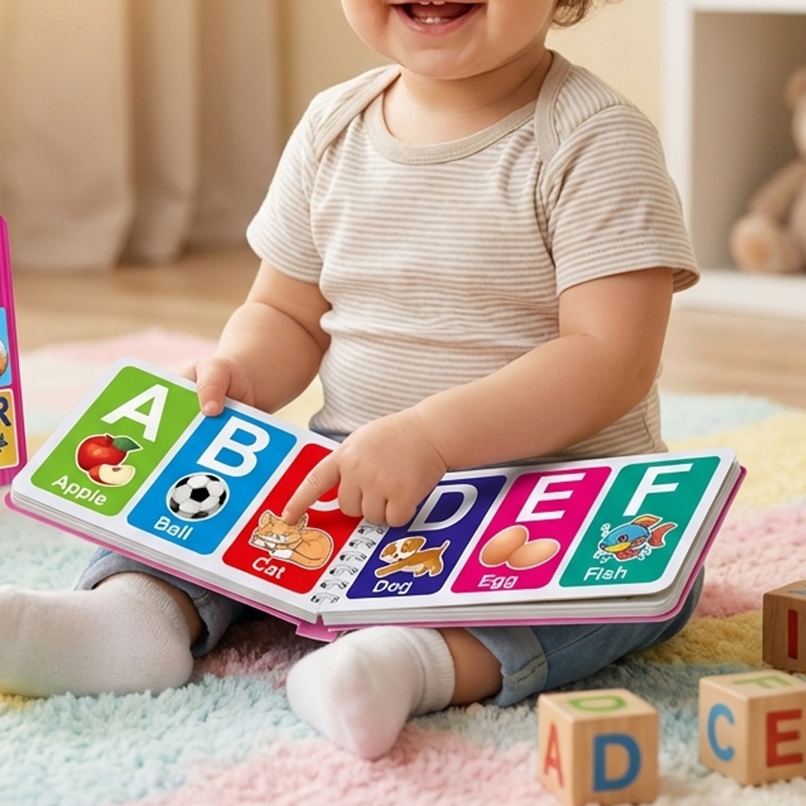 Cartões Cognitivos para Educaç - Kids Education Alphabet Numbers avaliação e preço