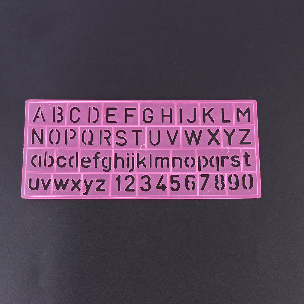 4 Peças de Réguas Plásticas pa - Kids Education Alphabet Numbers avaliação e preço