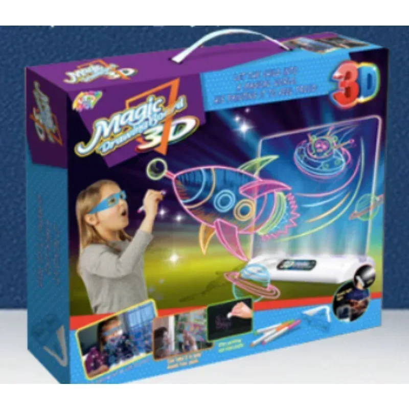 Prancheta mágica de desenho 3d - Kids Education Foundation avaliação e preço