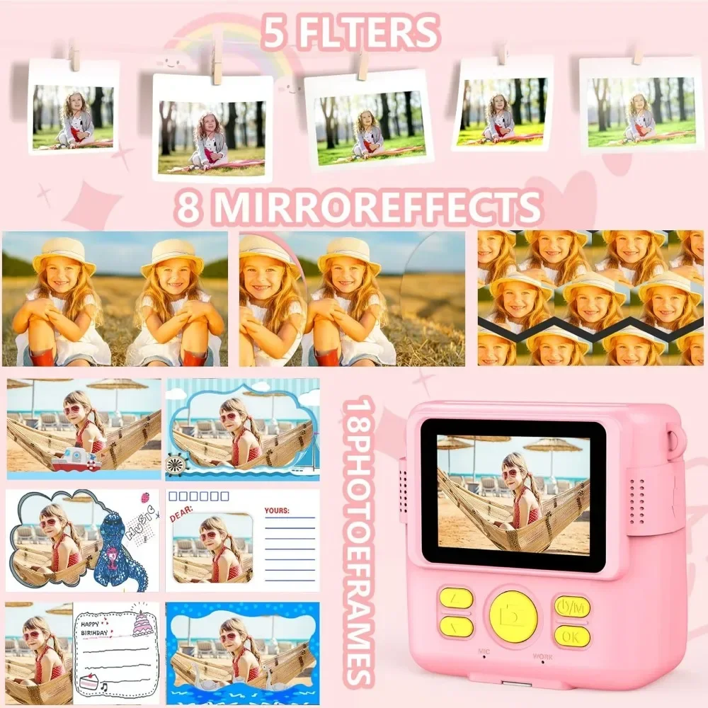 Câmera de impressão instantâne - Kids Education App Free avaliação e preço
