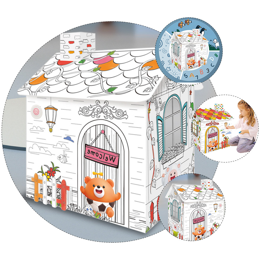 1 Peça Casa de Papel para Pint - Kids Education Design avaliação e preço