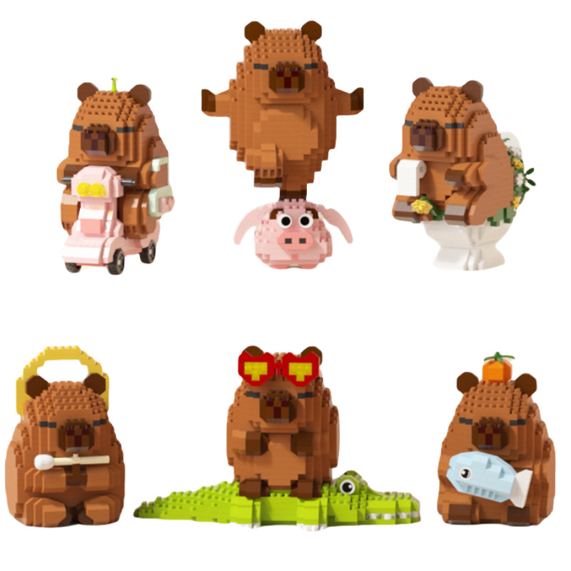 Blocos de construção de capiva - Happy Kids Education avaliação e preço