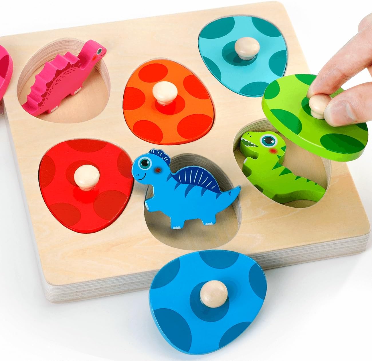 Dinossauro de madeira quebra-c - Kids Educational Game 3 avaliação e preço